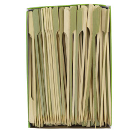 Pinchos de Bambú "Golf" Verde Natural 18cm (2.500 Uds)