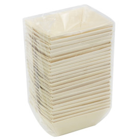 Barqueta de Madera 140ml 11x7cm (24 Uds)