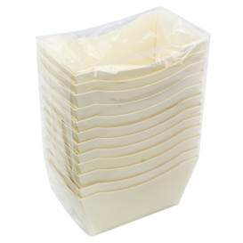 Barqueta de Madera 320ml 13,5x8cm (12 Uds)