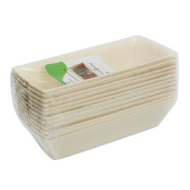 Barqueta de Madera 410ml 19,5x8,5cm (12 Uds)