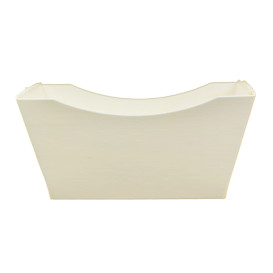 Barqueta de Madera 320ml 13,5x8cm (12 Uds)
