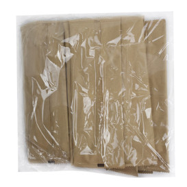 Set Cubiertos Madera Tenedor, Cuchillo y Servilleta (25 Uds)