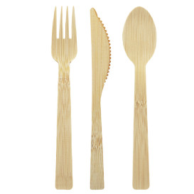 Cuchara de Bambú 17cm (50 Uds)