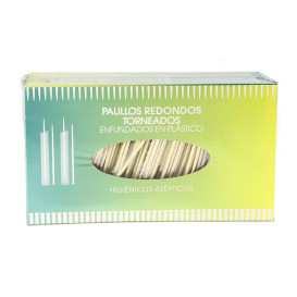 Palillos de Madera Torneado Enfundado Film 65mm (1 Ud)
