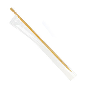 Palillos de Madera Torneado Enfundado Film 65mm (1 Ud)