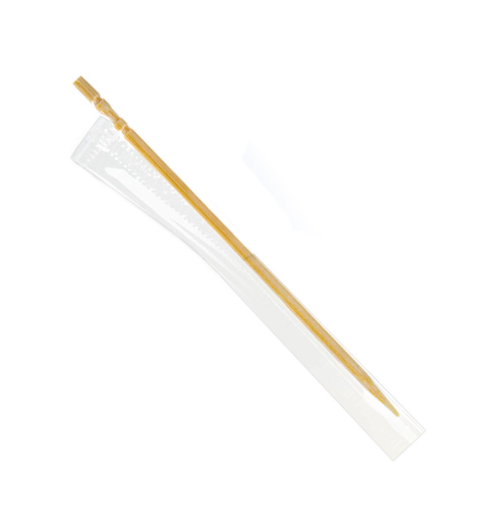 Palillos de Madera Torneado Enfundado Film 65mm (1 Ud)