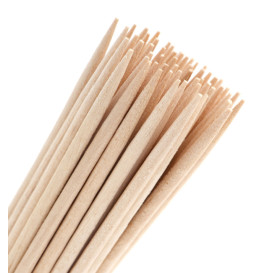 Palillos de Madera Torneado Enfundado Papel 65mm (5 Uds)