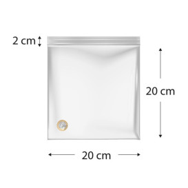 Bolsas ZIP con Cierre a Presion 20x20cm G200 (100 Uds)