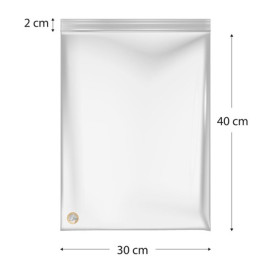 Bolsas ZIP con Cierre a Presion 30x40cm G200 (1000 Uds)