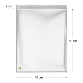 Bolsas ZIP con Cierre a Presión 40x50cm G200 (50 Uds)