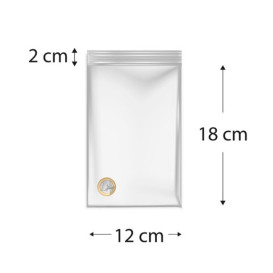 Bolsas ZIP con Cierre a Presion 12x18cm G300 (100 Uds)