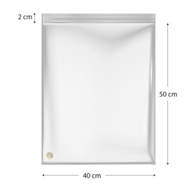 Bolsas ZIP con Cierre a Presión 40x50cm G300 (500 Uds)