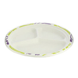 Plato Chinet 3 Compartimentos 260mm Flavour (135 Uds)