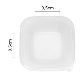 Bol de Plástico PET 1000ml 175x175x60mm (50 Uds)