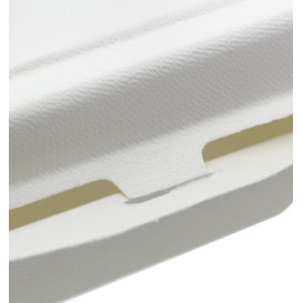 Envase MenuBox Caña Azúcar Blanco 180x125x70mm (50 Uds)