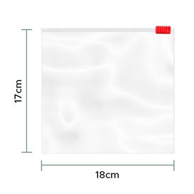 Bolsa Polietileno Cierre por Cursor 18x17cm G250 (1000 Uds)