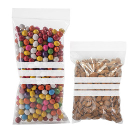 Bolsas ZIP Cierre a Presion y Banda Escritura 10x15cm G200 (1000 Uds)