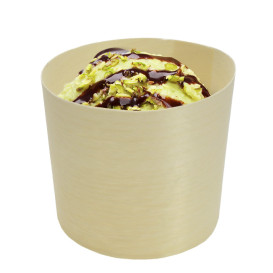 Vaso de Madera Degustación 0,5 Oz/14ml 4,4x4,5cm (100 Uds) Vaso de Madera Degustación 0,5 Oz/14ml 4,4x4,5cm (100 Uds)