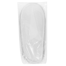 Zapatilla en TST de PP Cerrada Blanco Suela EVA (200 Pares)