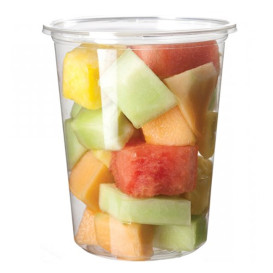 Tarrina Compostable PLA Transparente 960ml (50 Uds)