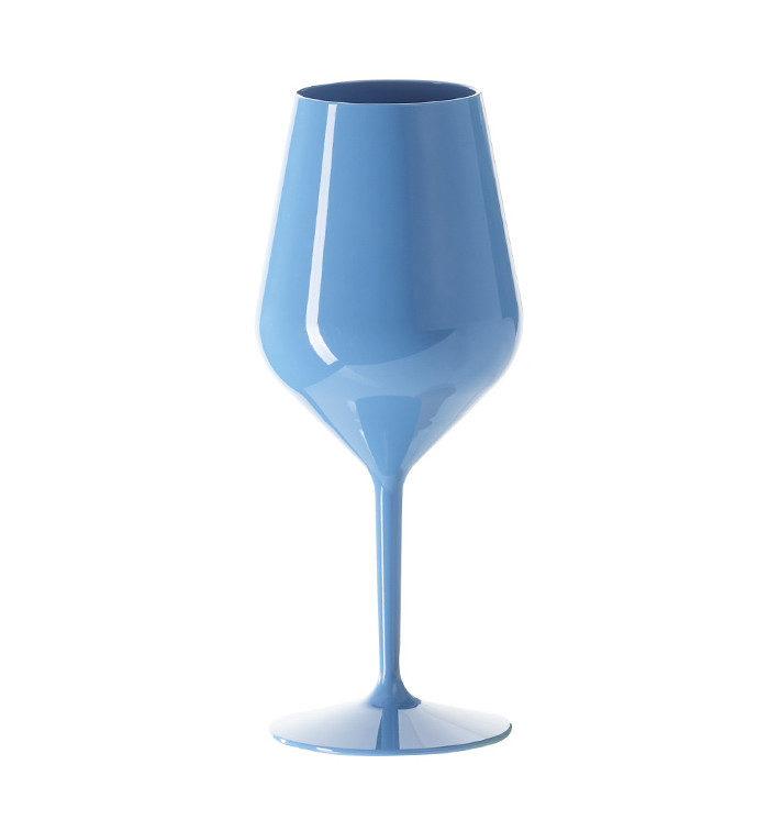 Copa Durable Tritán Verde para Vino 470ml (1 Ud)
