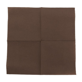 Servilleta Papel Marrón 2C Punta-Punta 33x33cm (50 Uds)