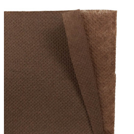 Servilleta Papel Marrón 2C Punta-Punta 33x33cm (50 Uds)