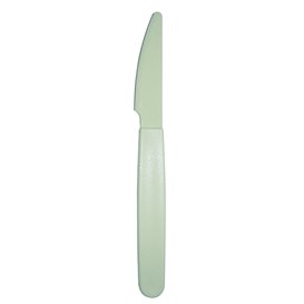 Cuchillo Reutilizable Durable PP Verde 18,5cm (6 Uds)