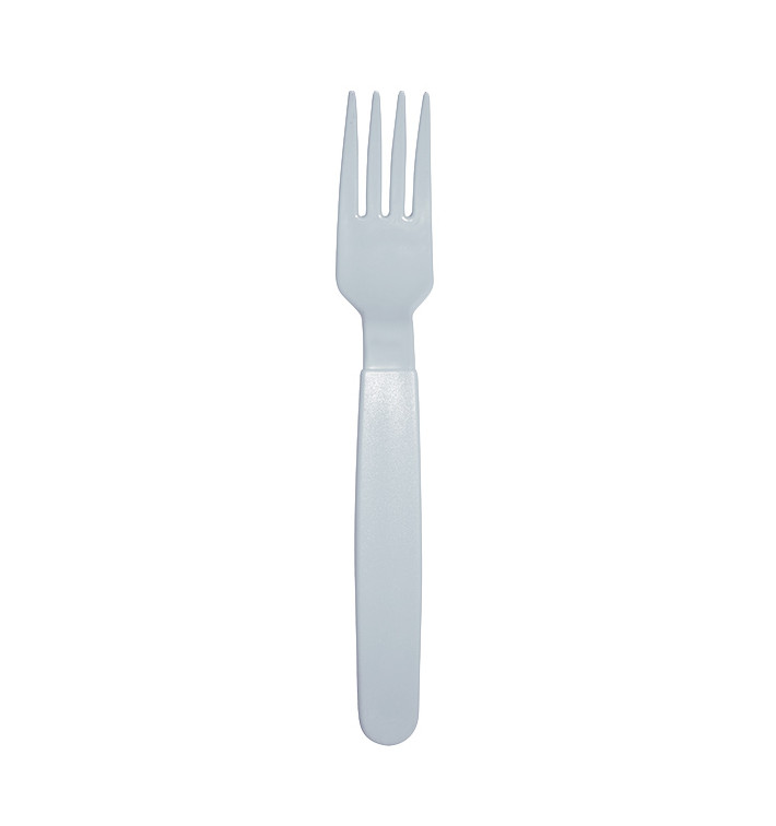 Tenedor Reutilizable Durable PP Azul 18,5cm (6 Uds)