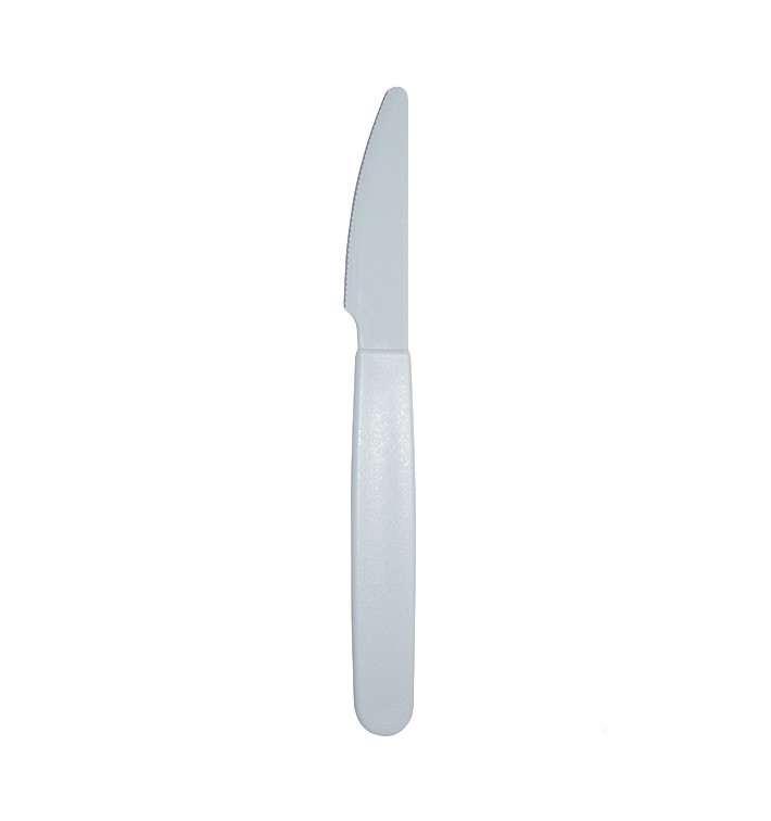 Cuchillo Reutilizable Durable PP Azul 18,5cm (6 Uds)