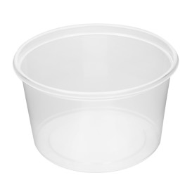 Tarrina de Plástico Transparente 300ml Ø10,5cm (1.000 Uds)
