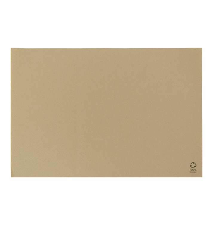 Mantel Individual Papel 35x50cm Kraft Reciclado (1.000 Uds)