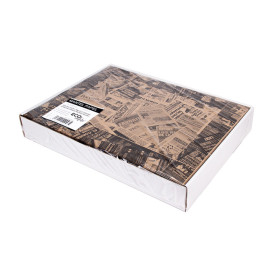 Mantel Individual Papel 30x40cm Kraft "Prensa" 50g (2500 Uds)