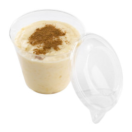 Tapa para Vasito de Postre Diametro 9,5 cm (25 Uds)