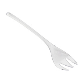 Tenedor PS Degustación Transparente 10cm (4.000 Uds)