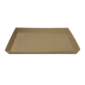 Bandeja Kraft para Caja con Ventana 33,2x23cm (50 Uds)