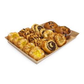 Bandeja Kraft para Caja con Ventana 33,2x23cm (50 Uds)