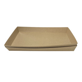 Bandeja Kraft para Caja con Ventana 33,2x23cm (50 Uds)