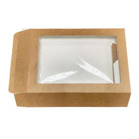 Caja Kraft con Ventana 31x22,5x8,2cm (25 Uds)