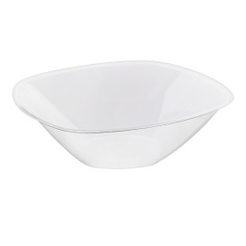 Bol PS Cristal Duro "Square" 1250ml  Ø21cm (60 Uds)