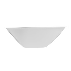 Bol de Plástico PP "Square" Blanco 1250ml Ø21cm (3 Uds)