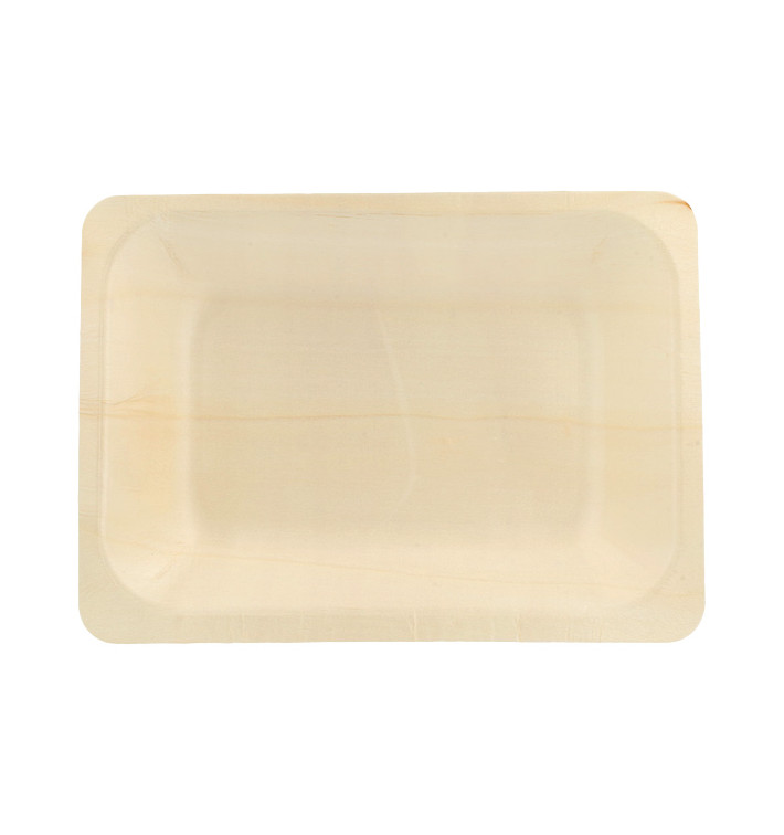 Bandeja de Madera 19,5x14x3cm (50 Uds)