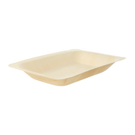 Bandeja de Madera 19,5x14x3cm (50 Uds)