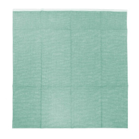 Servilleta Portacubiertos de Papel Vaquero Verde 40x40cm (30 Uds)