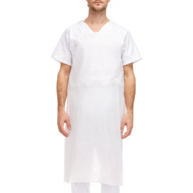Delantal Polietileno 70x110cm Blanco (200 Uds)