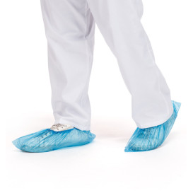 Cubrezapatos en Polietileno G80 Azul (100 Uds)