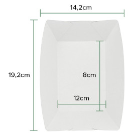 Barqueta 525ml Kraft 12,2x8x5,5cm (600 Uds)