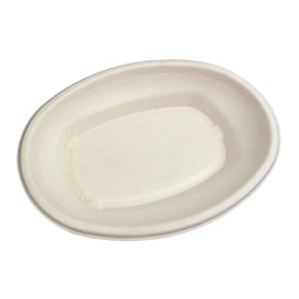 Bandeja Caña de Azúcar 500ml 24x17x4cm (75 Uds)