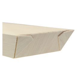 Bandeja de Madera 15,5x8,5x2,8cm 250ml (100 Uds)