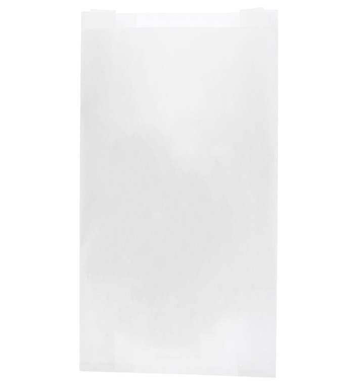 Bolsa de Papel Blanca 14+7x24cm (1.000 Uds)